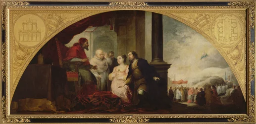 The Story of the Foundation of Santa Maria Maggiore in Rome: The Patrician Reveals his Dream to the Pope, c.1662-65